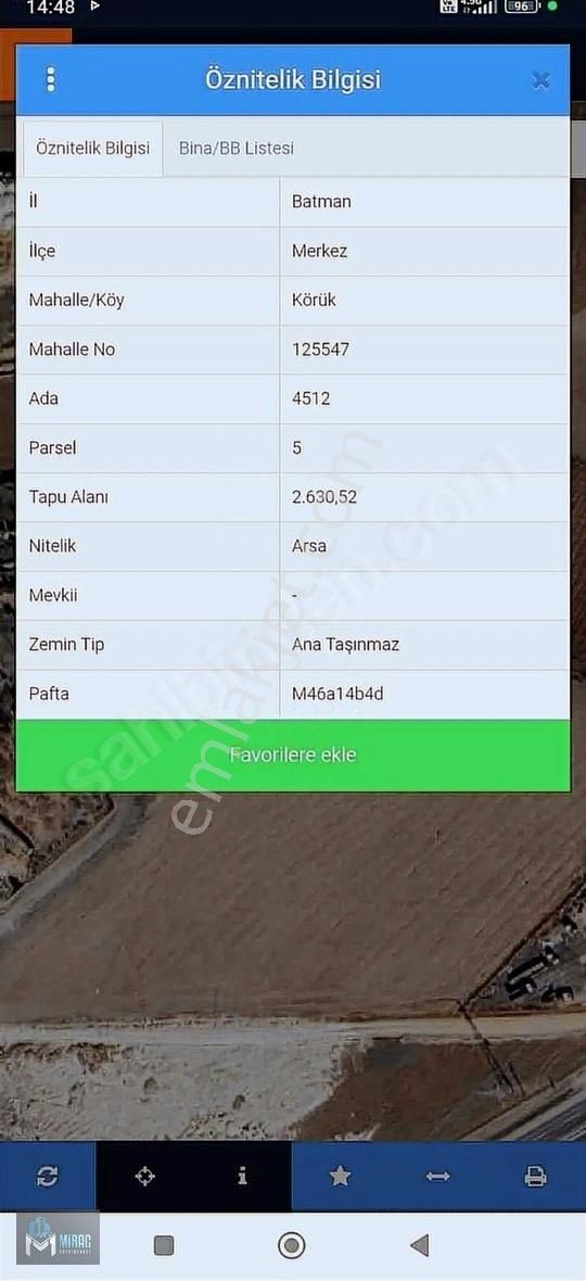Körük Mahallesinde Satılık İmarlı Arsa