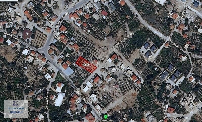 Kemer Kuzdere İmarlı 843m2 Konut+villa İki Tarafı Yol Cephe Arsa