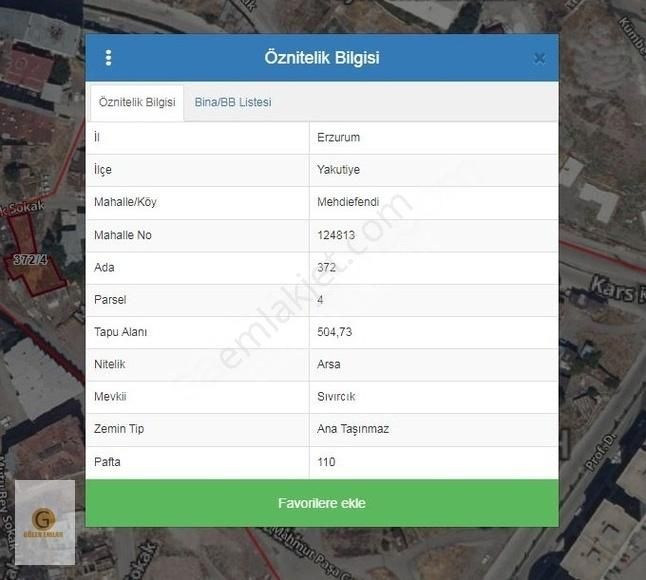 Güler Emlak'tan Şehir Merkezinde Satılık Arsa
