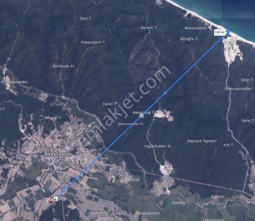 Çatalca Karacaköy 461 M2 Acil Satılık Arsa - Görsel 4