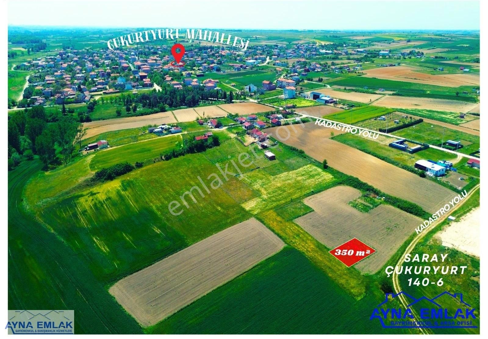 Çukuryurt'ta Satılık Tarla