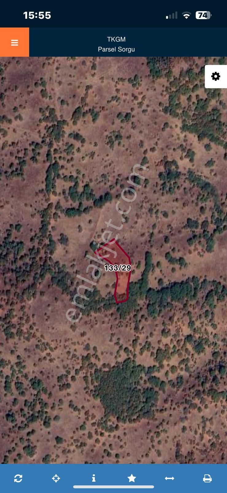 Balıklesir- Kepsut- Kepekler Mahalle Sinde 2379 M² Doğa İçi Tarla