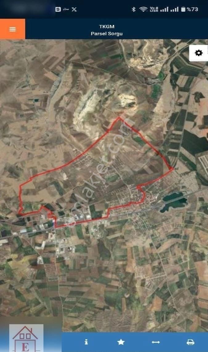 Temelli Gazi Mahallesi'nde Satılık Arsa Köşe - Görsel 5