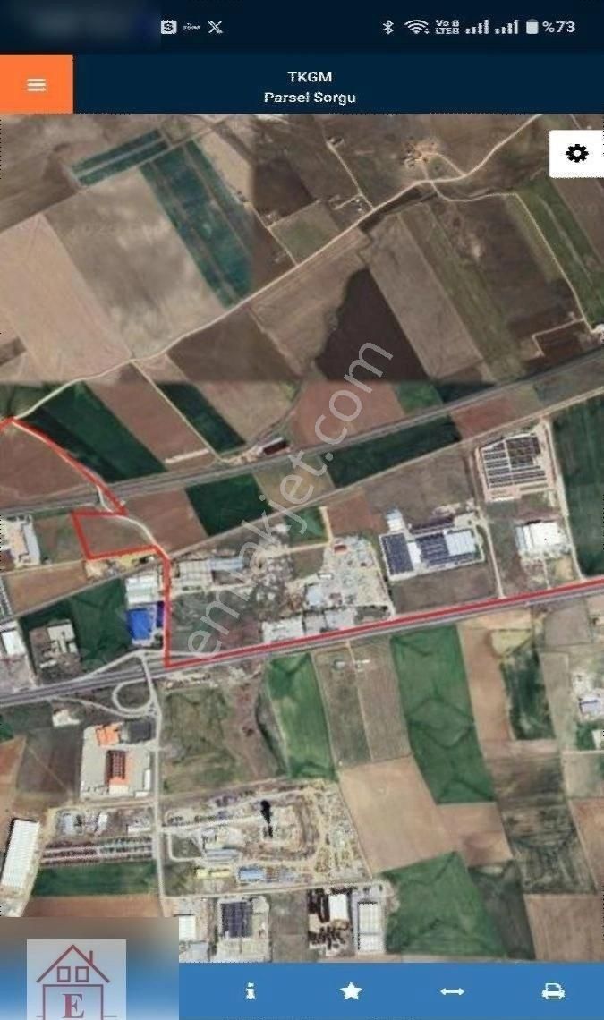 Temelli Gazi Mahallesi'nde Satılık Arsa Köşe - Görsel 2