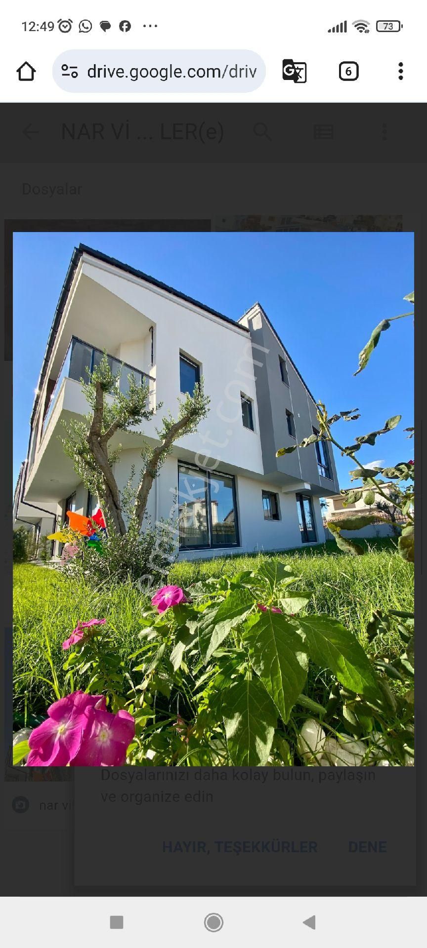 Çınar Mah Hekimköy Villaları Civarında 3 Katlı Sıfır İskanlı Villa