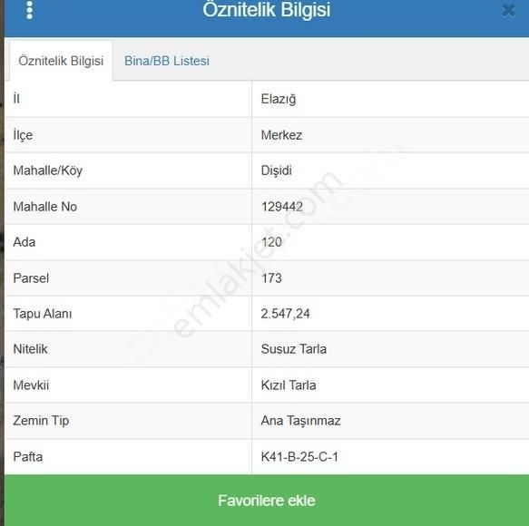 Mavi Göl Emlak'tan Dişidi'de Satılık Yatırımlık Tarla!