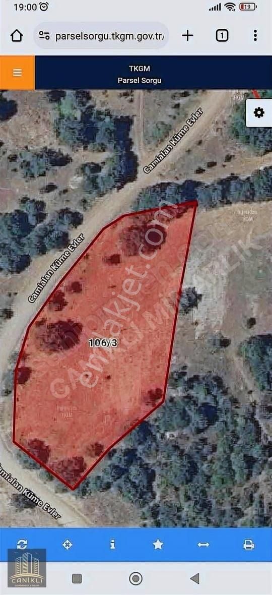 Fırsat Yatırımlık Çanakkale Biga Arabaalanda 3455m² Satılık Arsa - Görsel 2