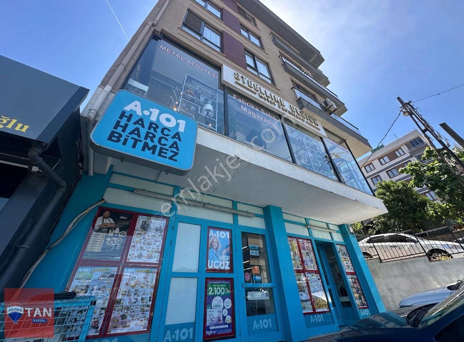 Çekmeköy Mimar Sinan Mah Kurumsal Kiracılı 290m2 Satılık Dükkan