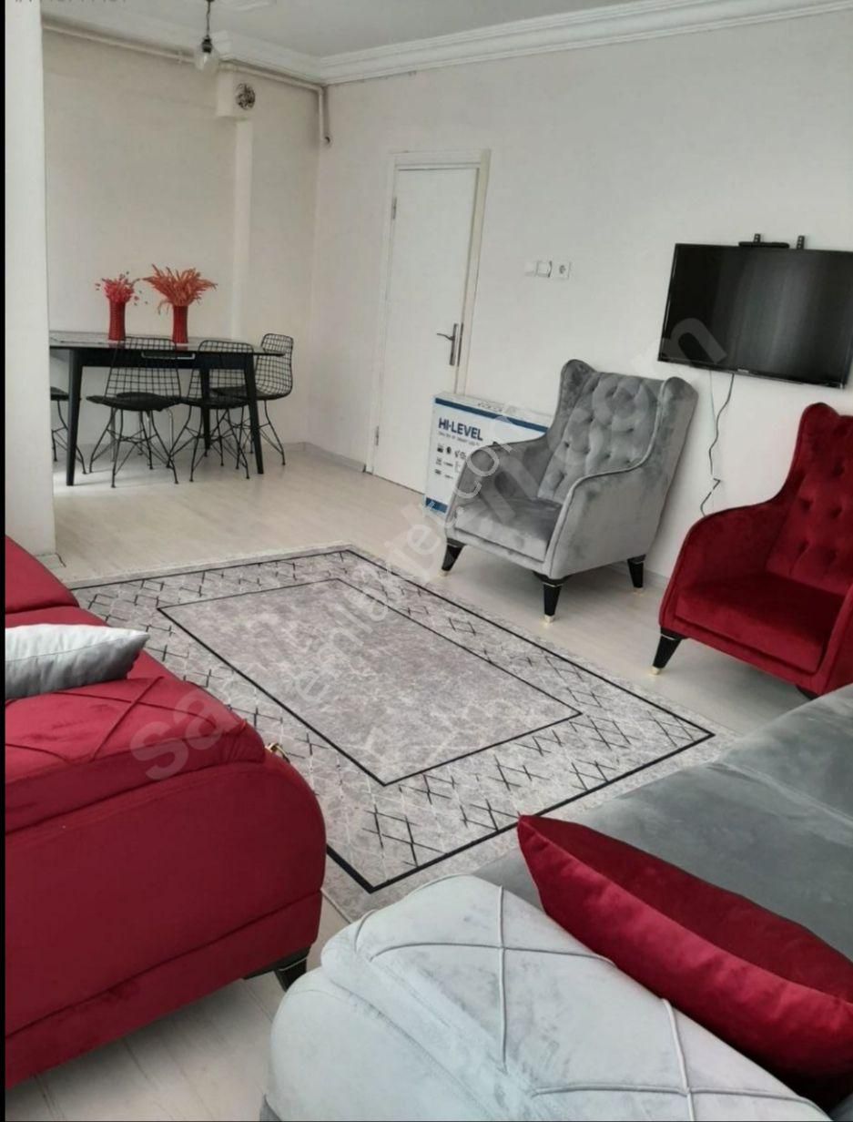 S.evler Meydanda Metrobüse 2dk. 3+1 120m2 Full Esyali Lüx Arakat Kiralık Daire
