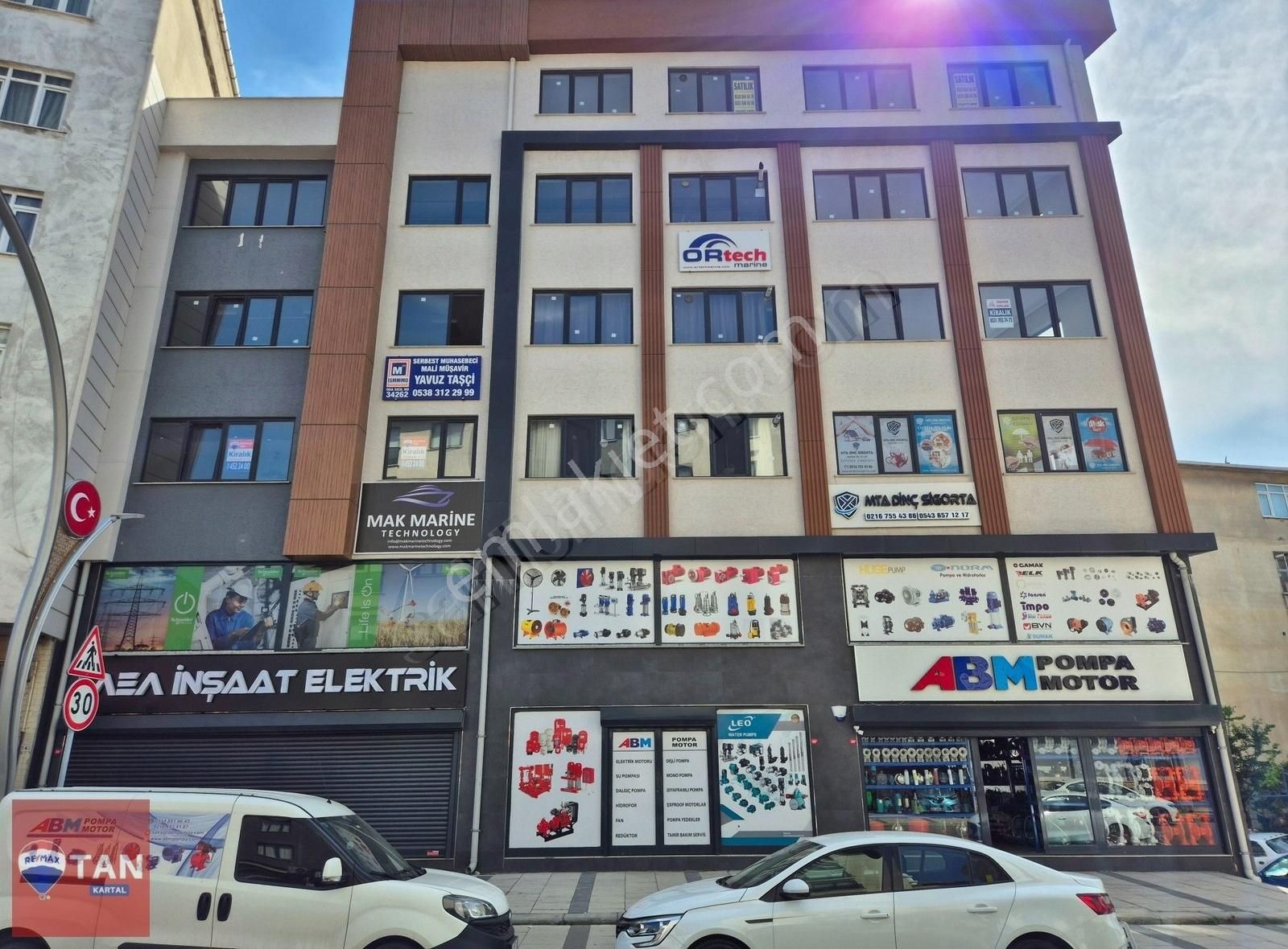 Tuzla İçmeler Okan Üniv. Hastanesine Yakın Kiralık 2+1 Ofis