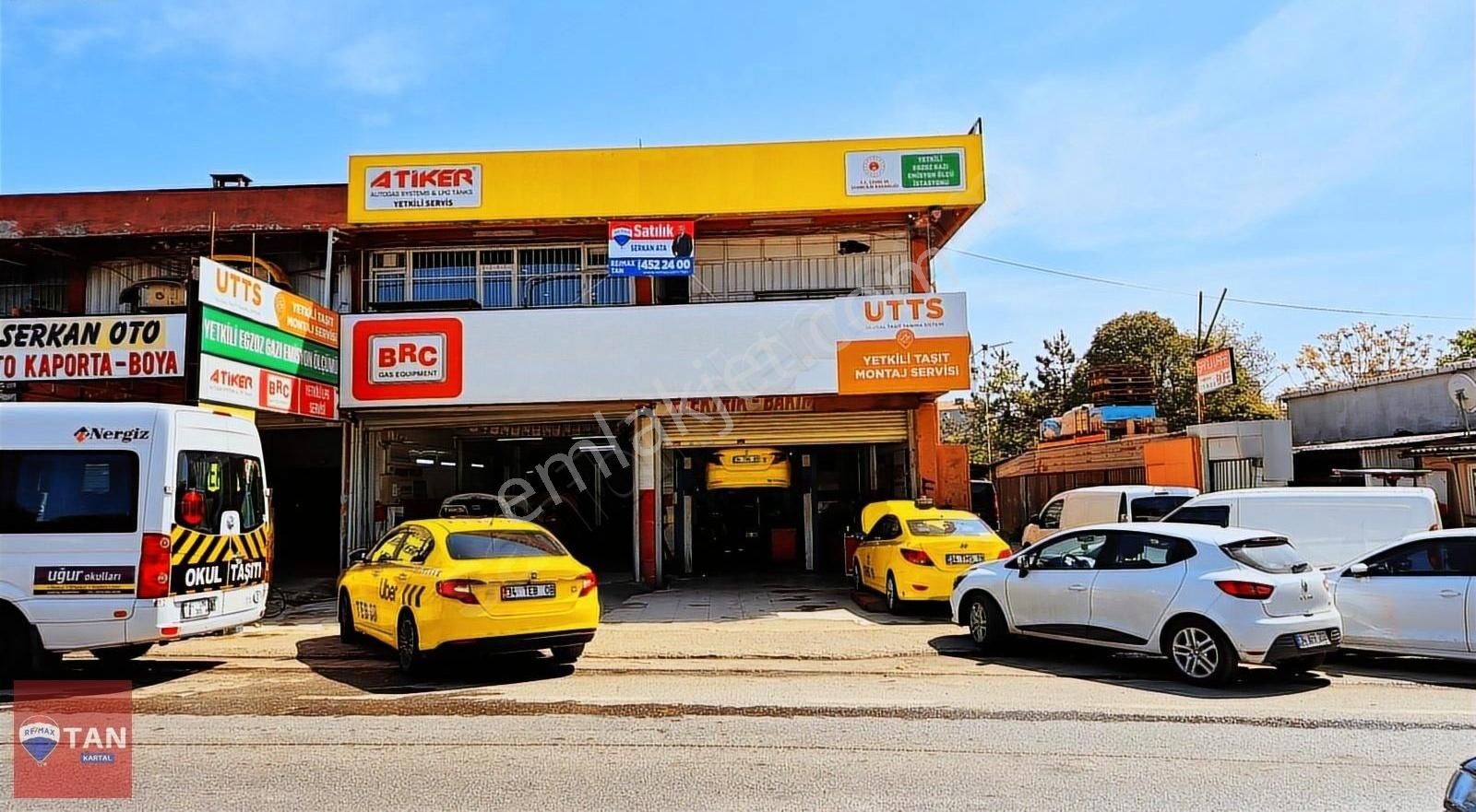 Kartal Sanayi Caddesi 2 Katlı İskanlı 195 M2 Arsa Paylı Dükkan