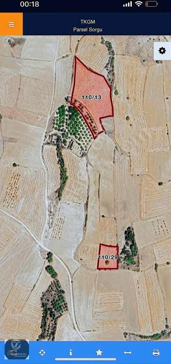 Araç Takasına Açık Toplamda 9.800 M2 İki Tapu Yatırımlık Tarla