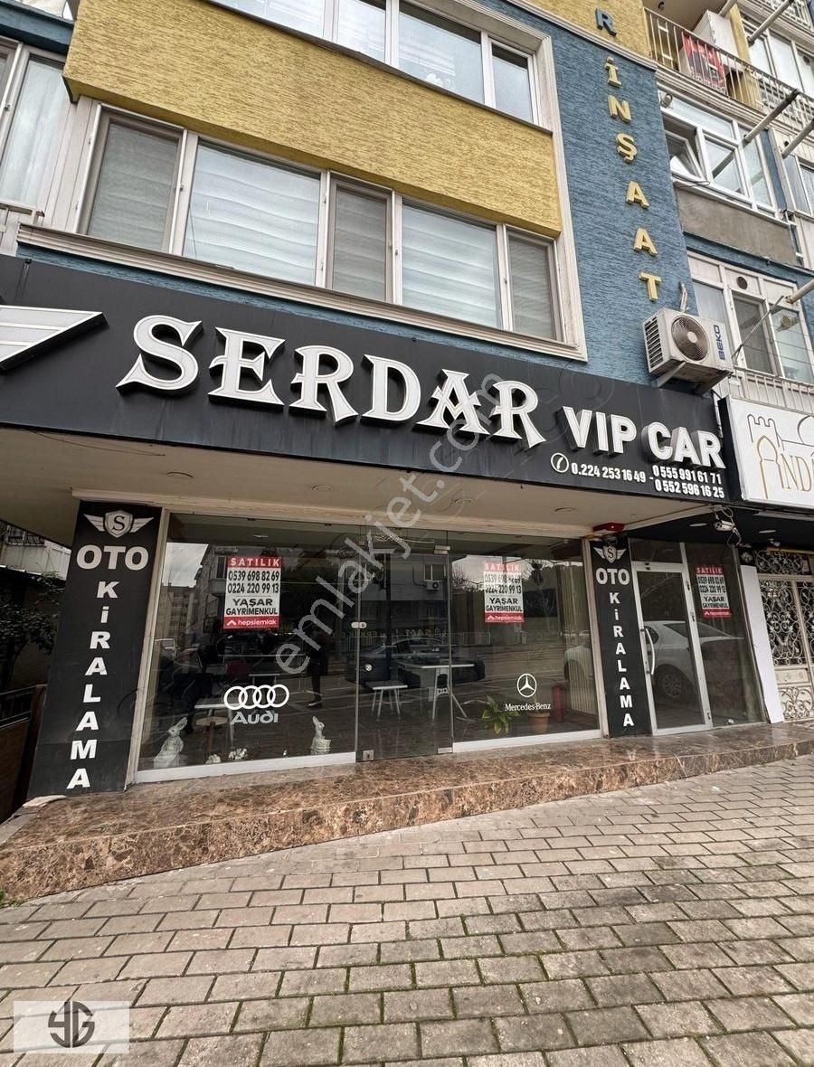 Bursa Çarşamba'da Cadde Üzeri Satılık Fırsat Dükkan!