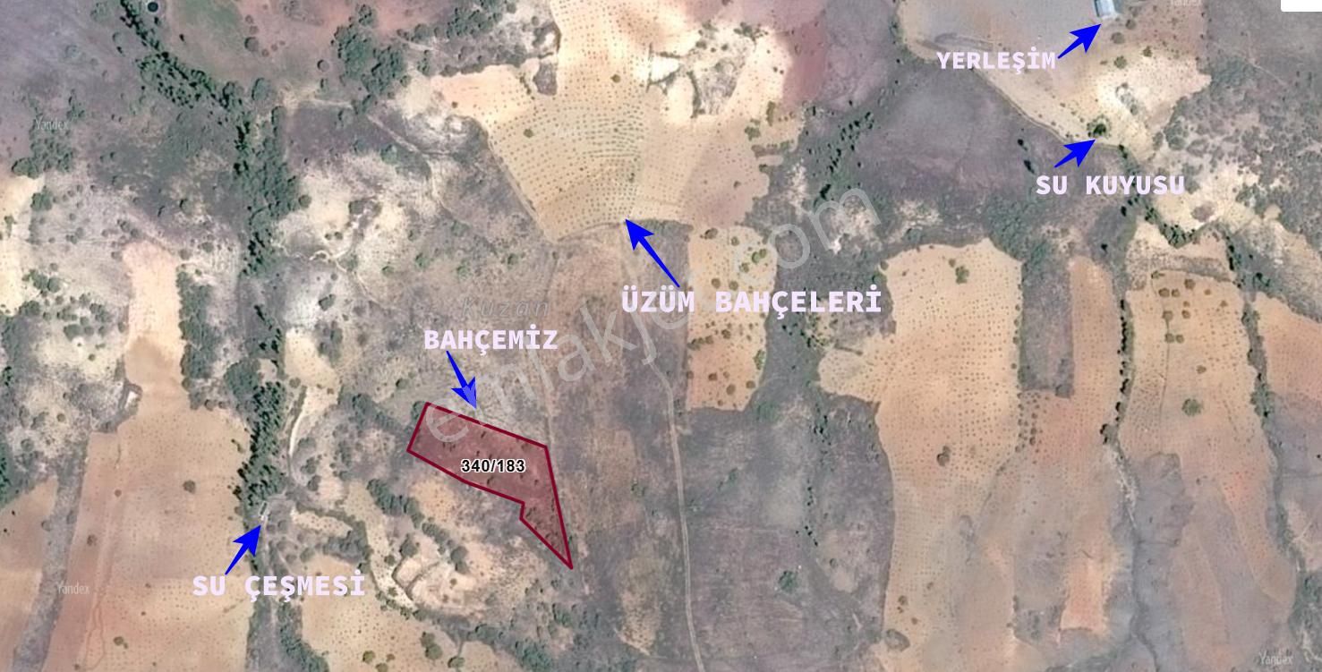 Konya Bozkır 'da 1.738 M2 Eğiste Viadüğüne Yakın Köye Yakın Düz Arazi !