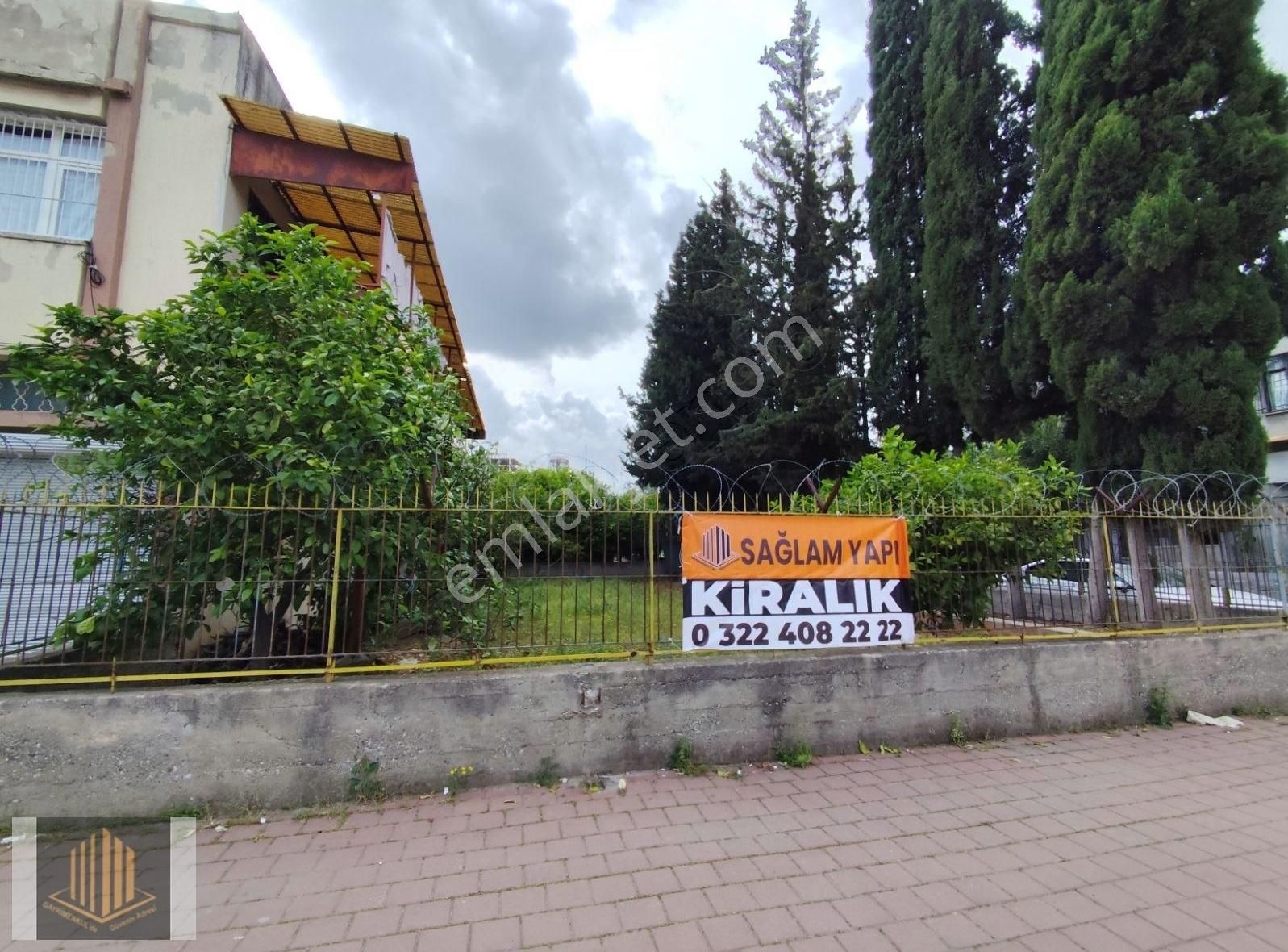Sağlam'dan Asmaaltı Arkası Cadde Üzerinde Kiralık Arsa