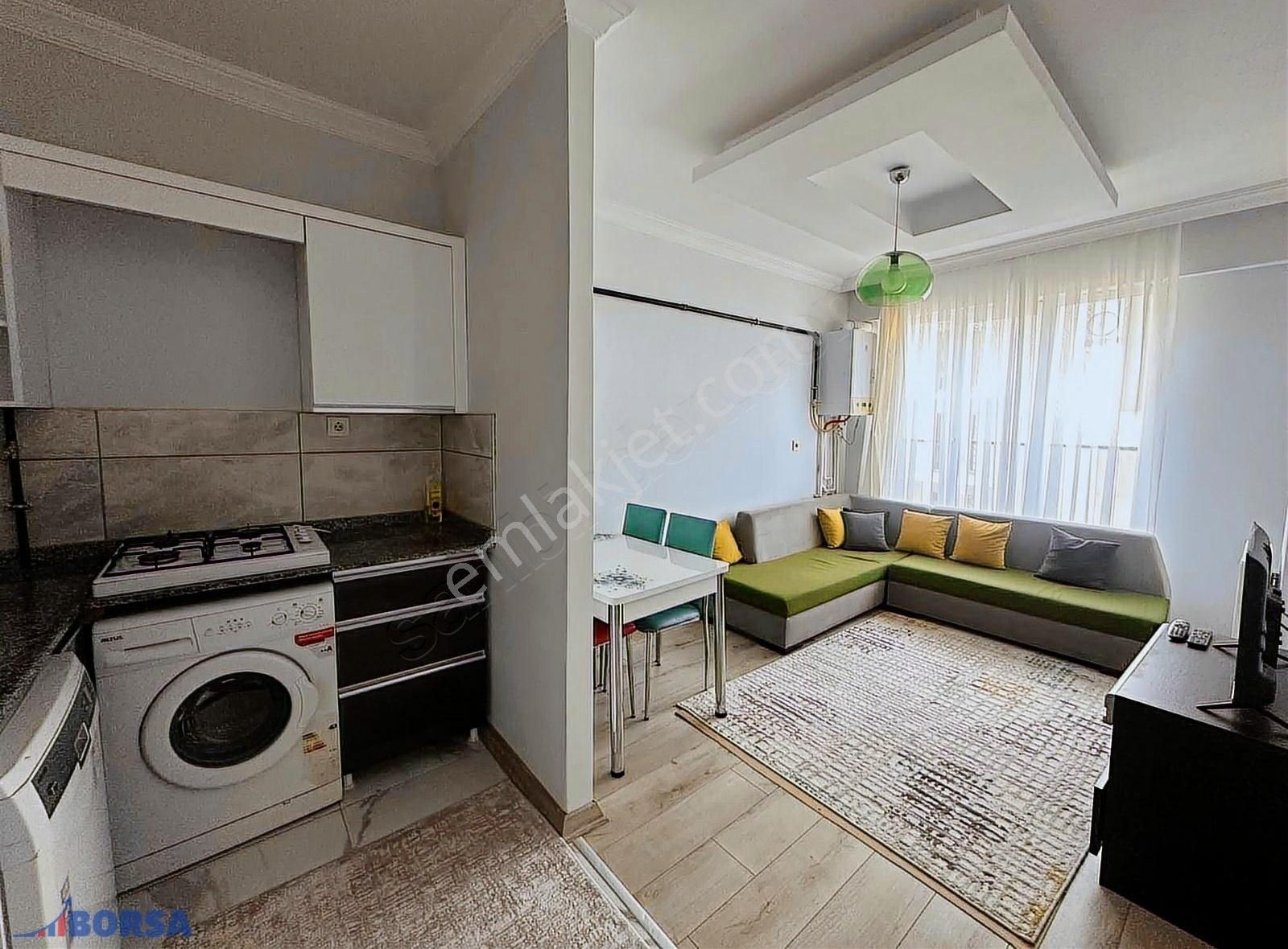 İncek'te Giriş Kat Eşyalı Kiralık 1+1 Daire