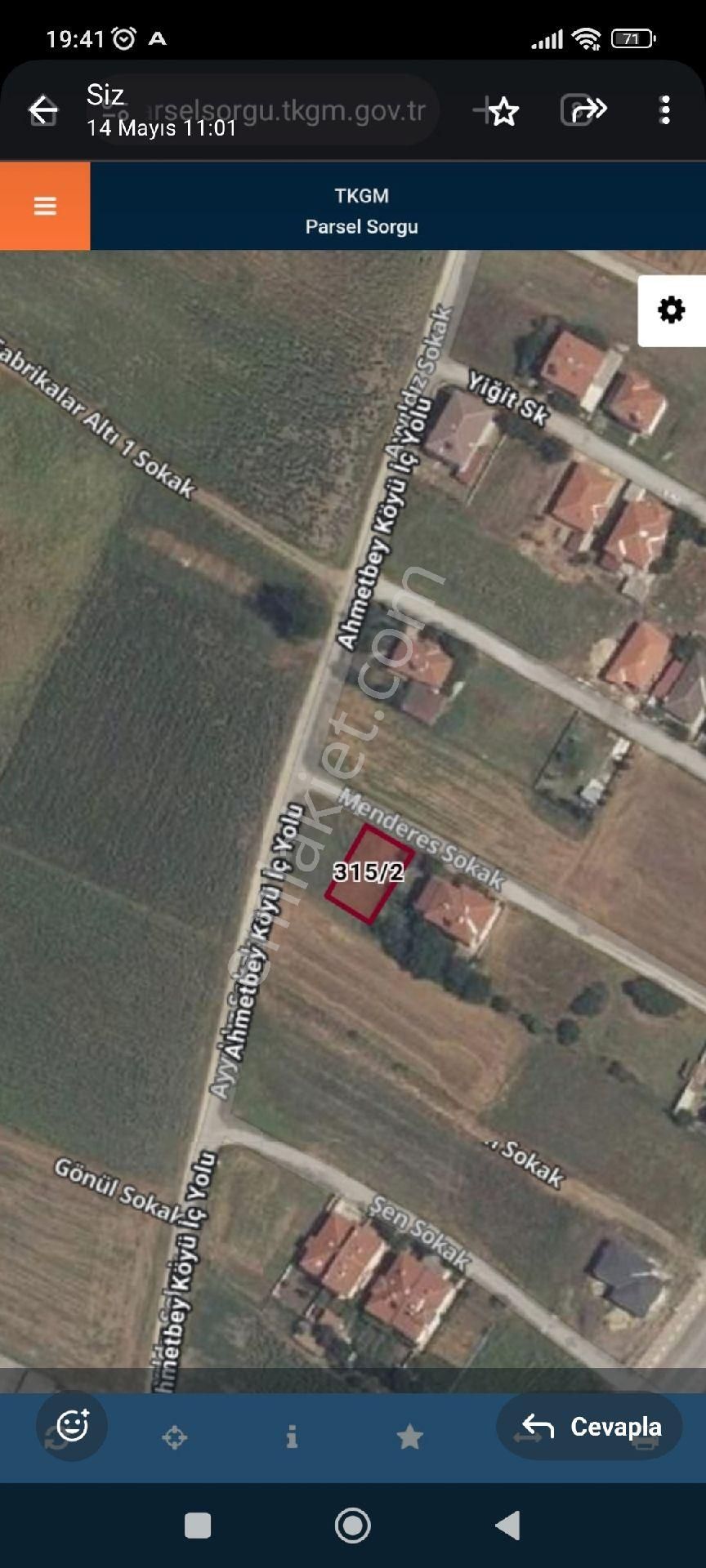 Sahibinden 2 Adet Arsa