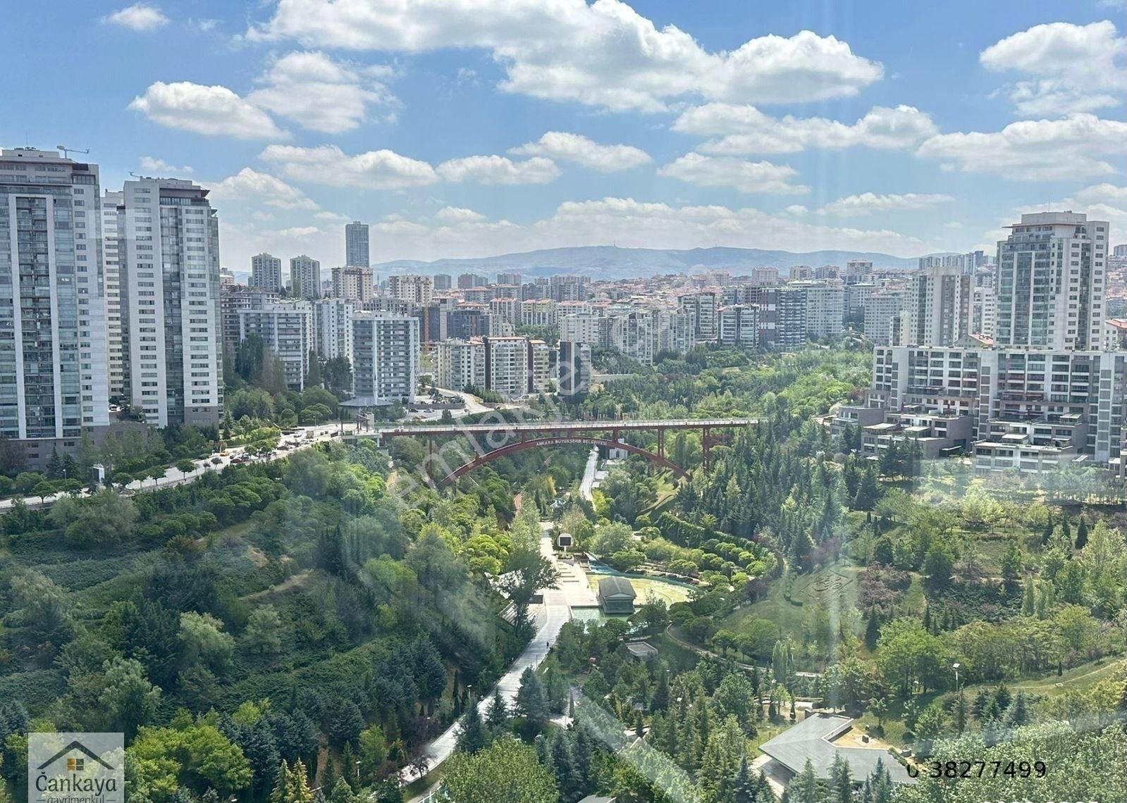 Çankayadan Süper Dikmen Vadisi Manzaralı Sitede Dikmen Caddesi Paraleli 2+1 Çift Asansörlü Otoparklı