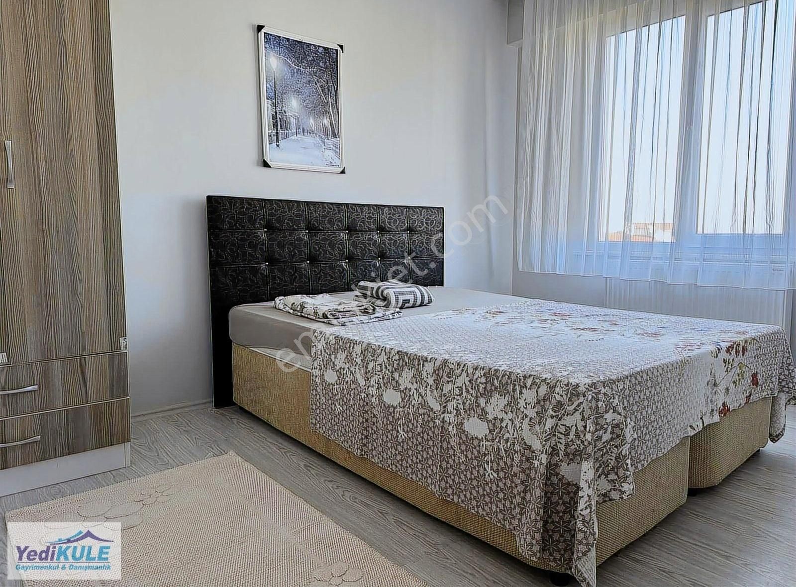 Denize Yürüme Msf Limanda 2+1 Lüx Eşyalı Temiz Balkonlu