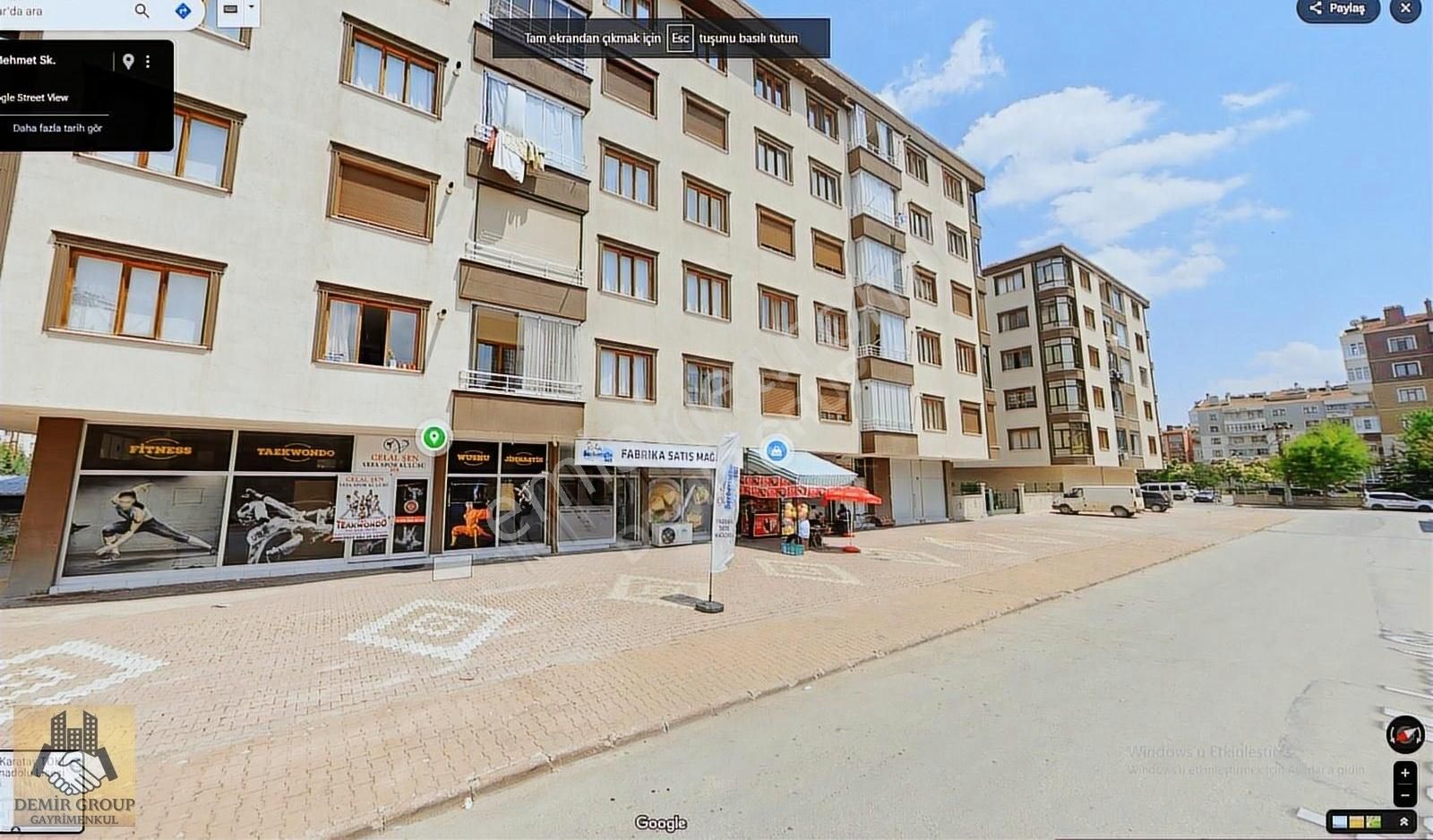 Kongre Merkezi Kto Adliye Yakını Kiralık 100 M2 Dükkan/depo