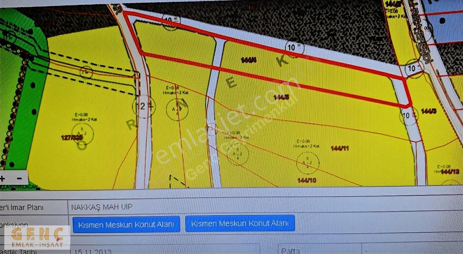 Nakkas Köyiçinde Konut İmarlı Tarla - Görsel 13