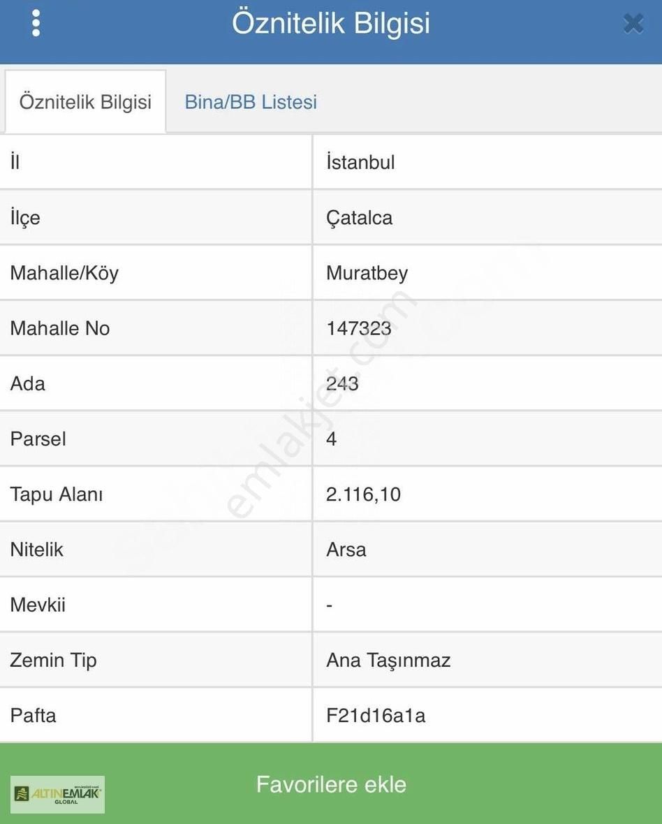 Çatalca Antrepolar Bölgesinde Fırsat İmarlı Arsa !!!!!! - Görsel 5