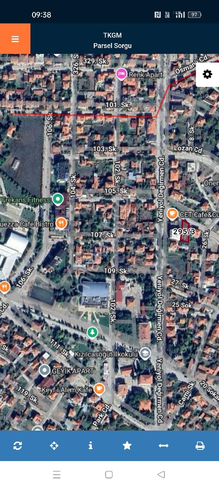 Çivril Kızılcasöğüt Mah. Üniversiteye 250 Mesafede 520 M2 2 Kat %40 Satılık Arsa