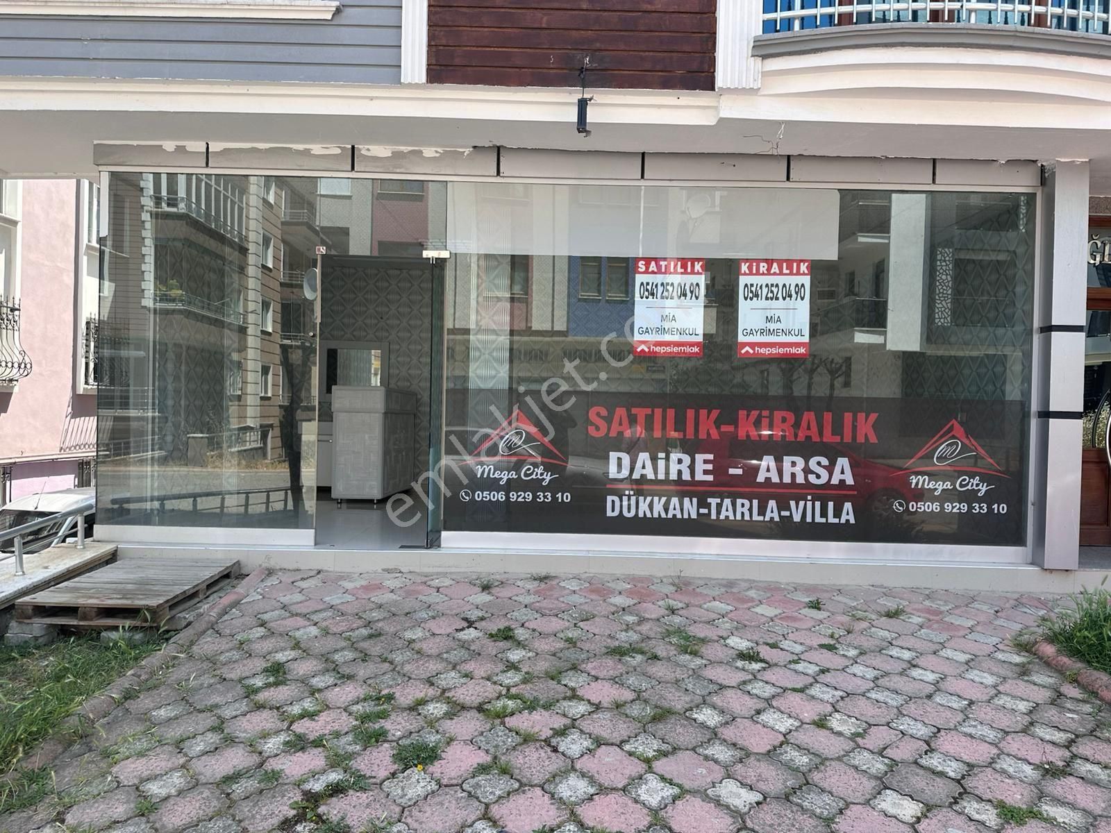 Mia'dan Atakum Türkiş'te Kiralık Dükkan