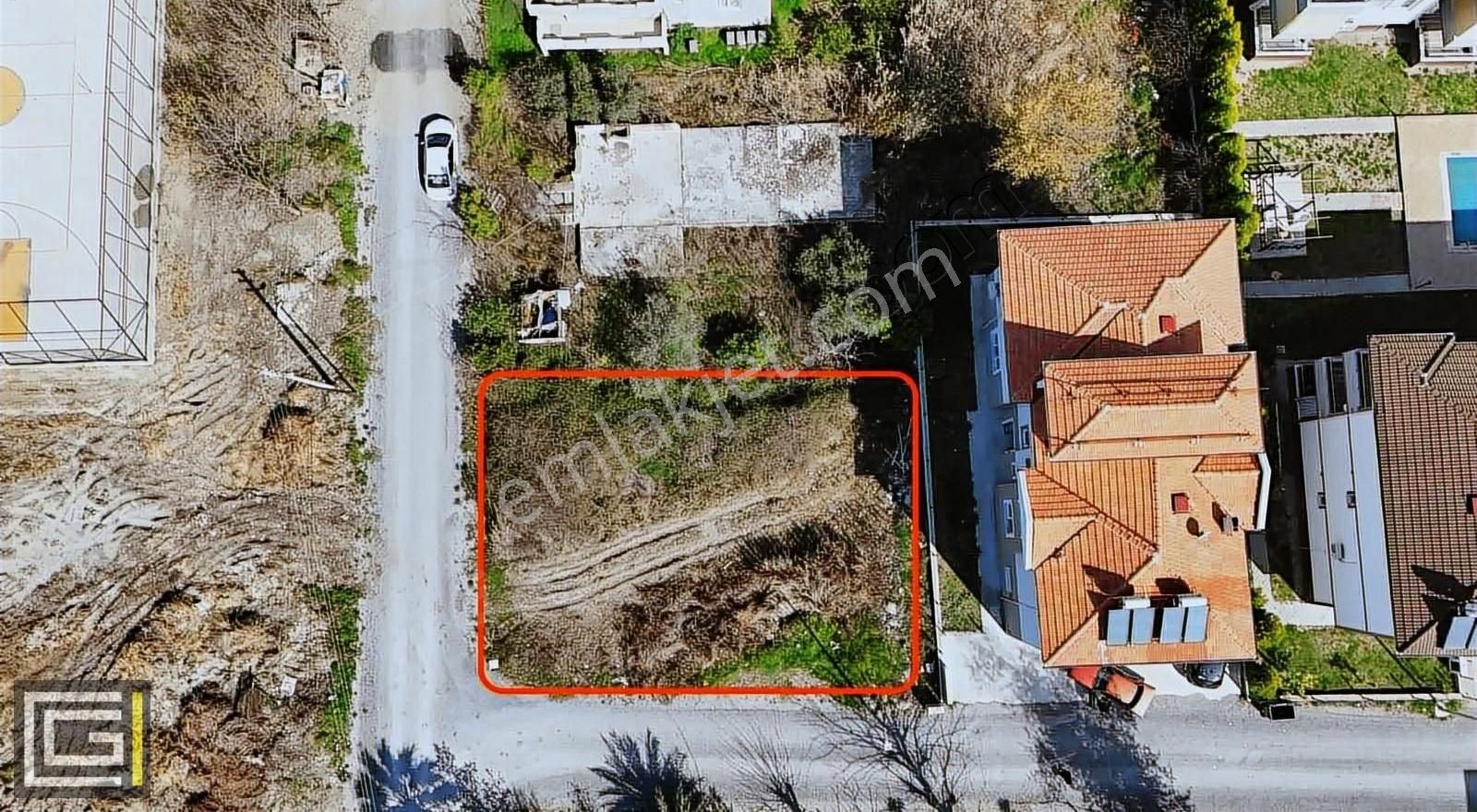 406 M2 Dalaman Hürriyette %30 İmarlı Satılık Köşe Parsel - Görsel 9