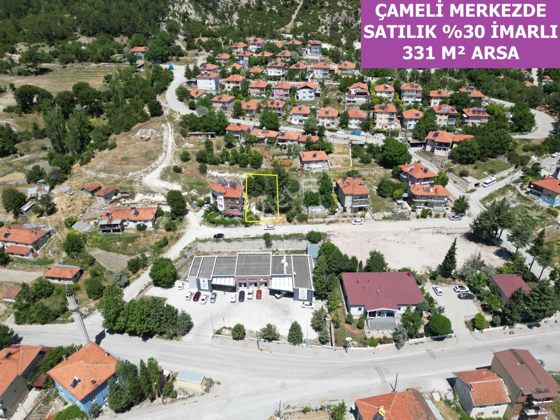 🦋lobby Fortis'ten Satılık Çameli Merkezde %30 İmarlı 331 M² Arsa🦋