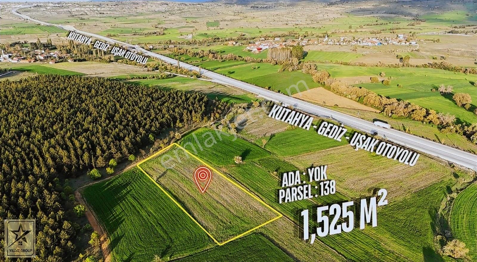 Orman Manzarası Sevenler İçin Otoyola Ve Köye Yakın Fırsat Arazi