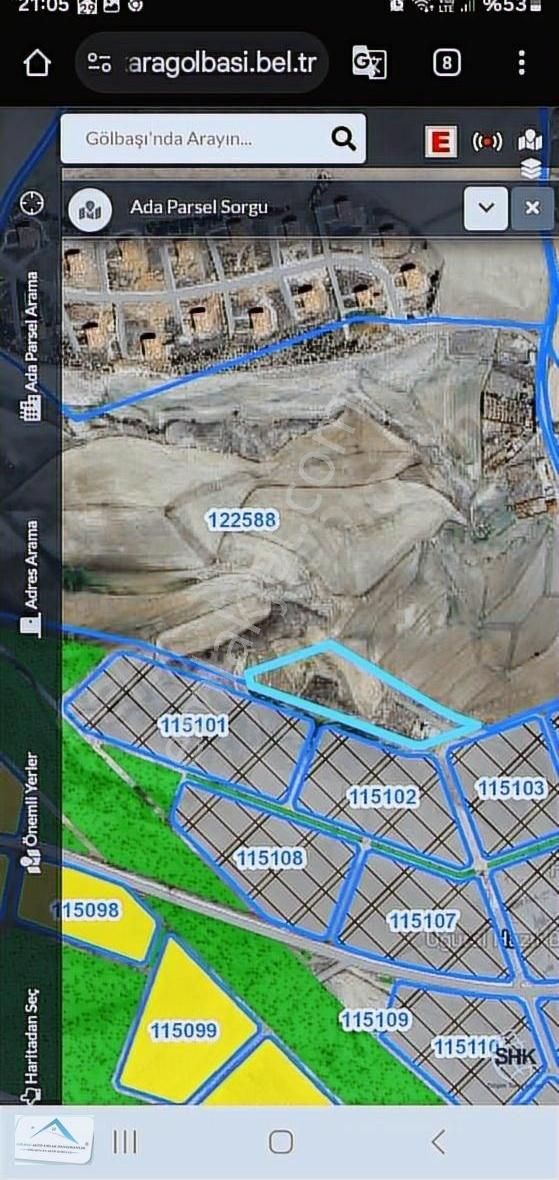 Konut Proje İçi 476m2 Kök Tapu Arazi
