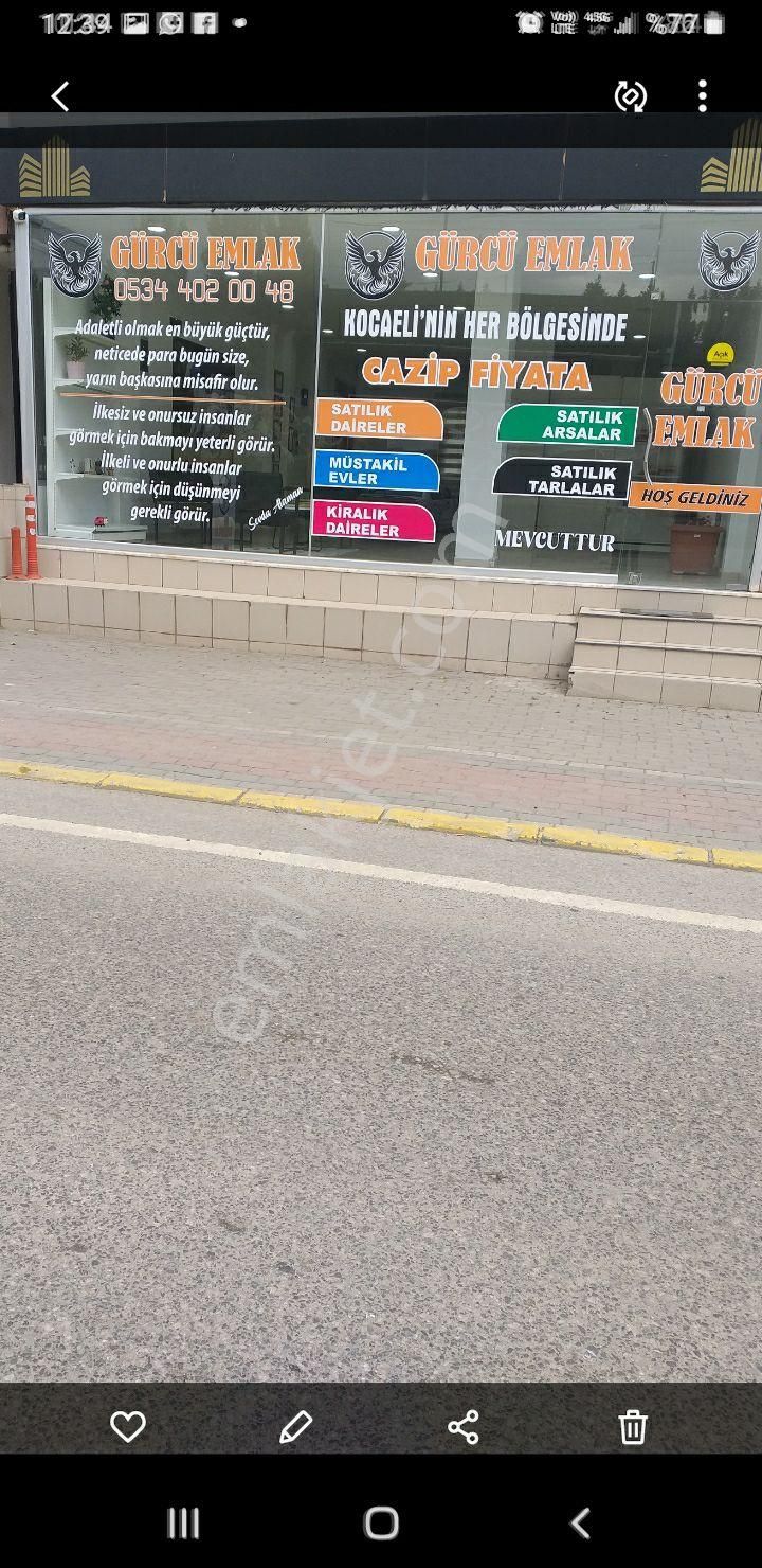 Kartepe Uzuntarla Ormanya Yoluna Cepe 350 Metrekare Arsa 2.950000
