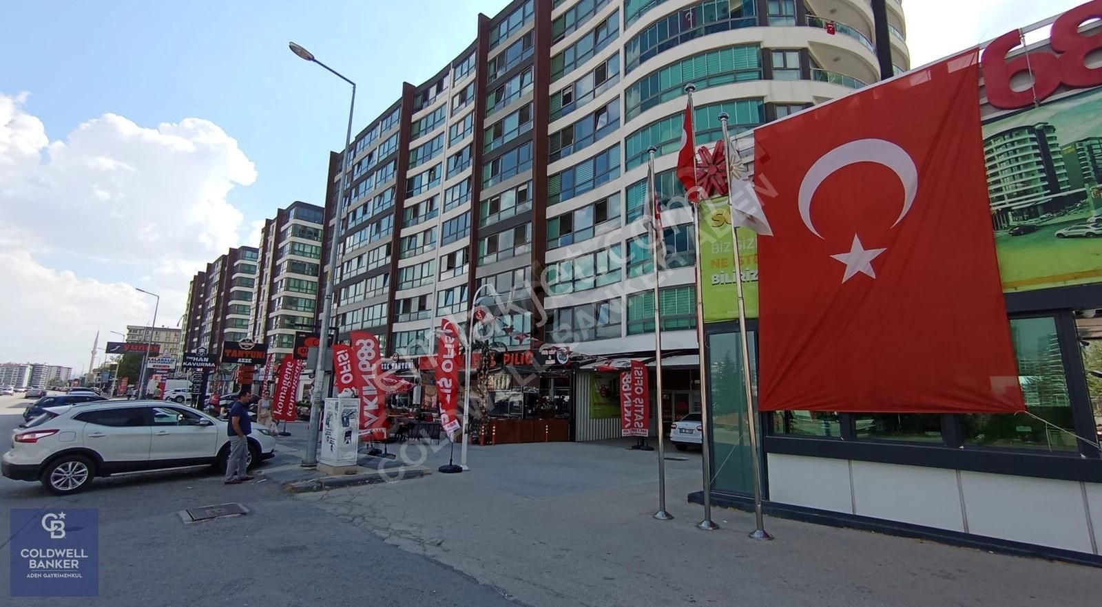 Eryaman Akın 688 Sitesi'nde Eşyalı, Yüzme Havuzlu Kiralık 1+1