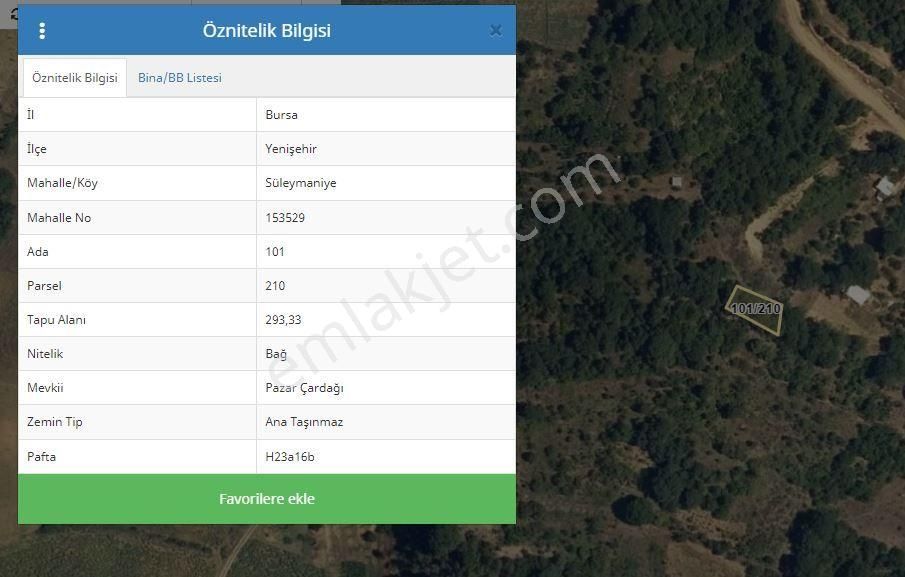 Turyap City'den Doğa İle İç İçe 2 Adet Bağ Niteliğinde Arsa