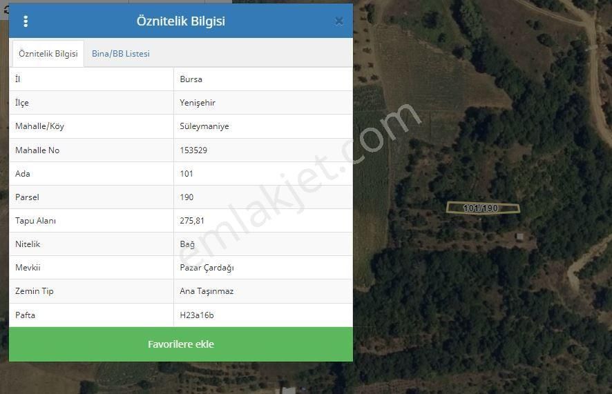 Turyap City'den Doğa İle İç İçe 2 Adet Bağ Niteliğinde Arsa - Görsel 4