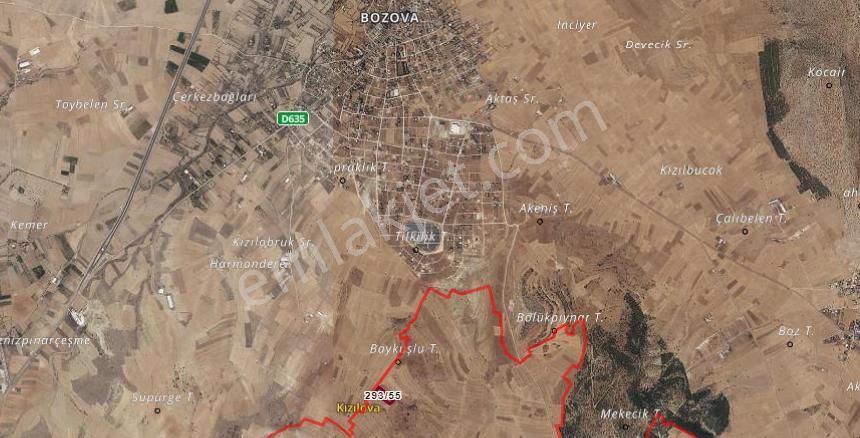 Korkuteli Büyükköyde 7362 M2 Satılık Tarla