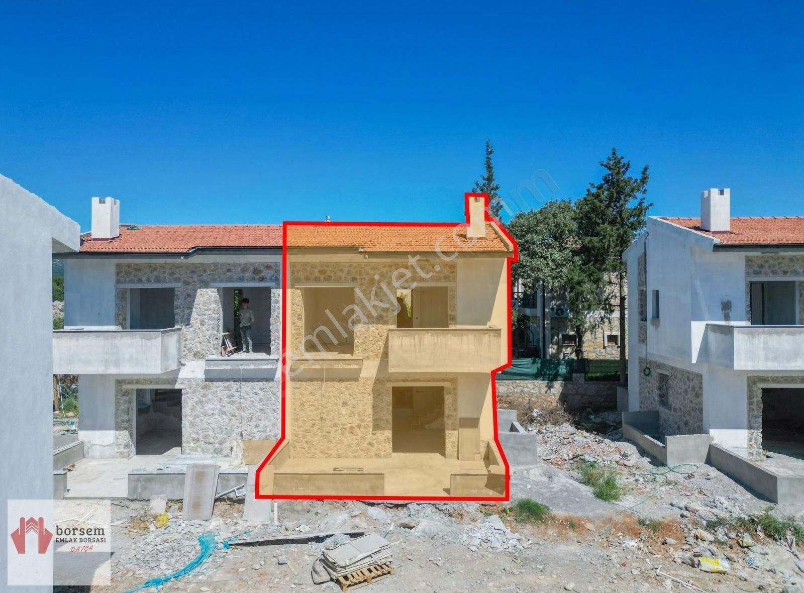 Borsem Datça - Eskidatçada 3+1 Triplex Villa