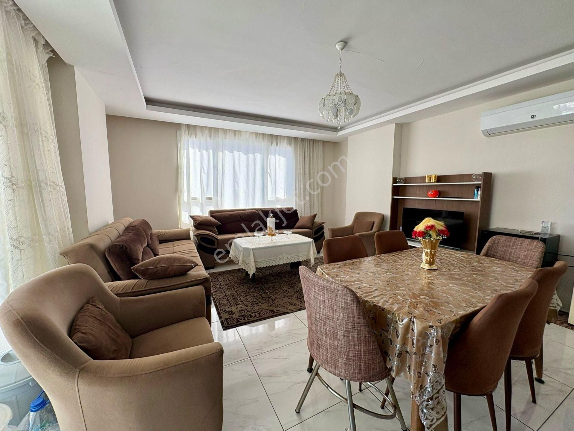 Alanya Mahmutlar'da 2+1 Amerikan Mutfak Eşyalı Satılık Daire