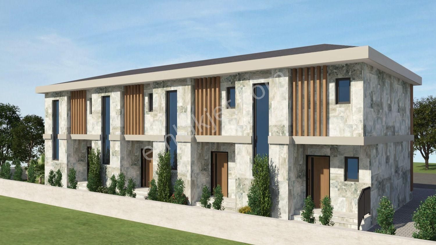 Ayvalık Küçük Köy'de Projeden Satış Sıfır 3+1 Dubleks Villalar