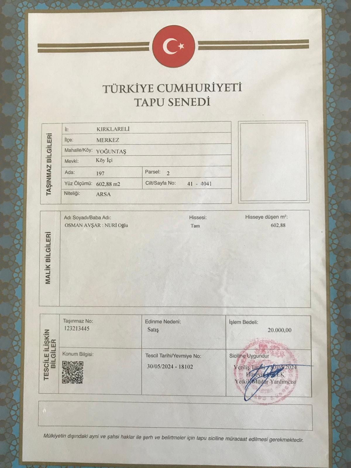 Arcturus Gayrımenkulk Den Satılık Arsa