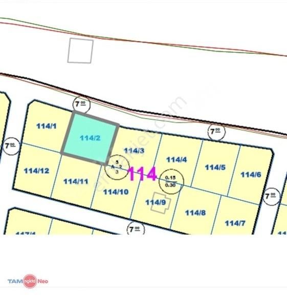Kepez Kızıllı'da 341 M2 İmarlı Villa Arsası