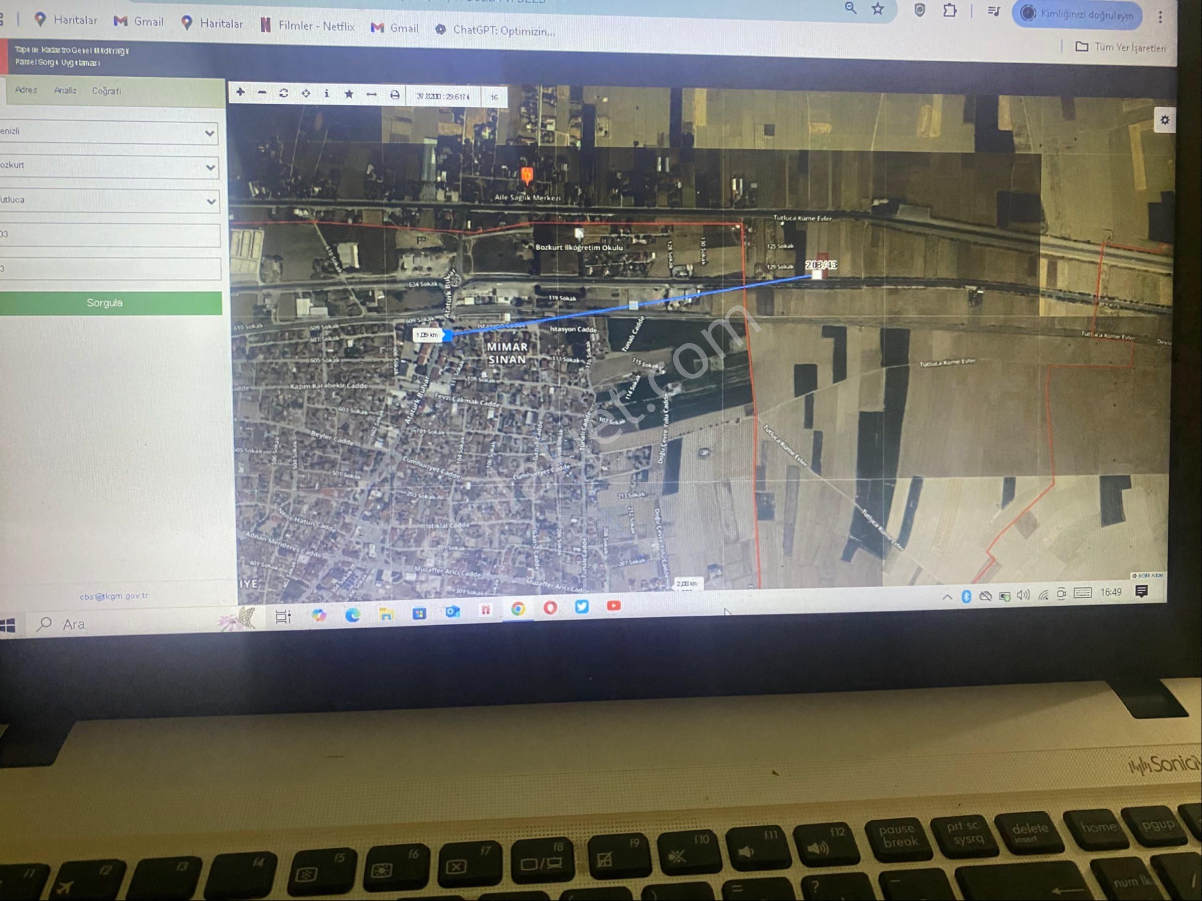 Denizli Bozkurt Tutlucada Ticaret Alanı Olarak Kullanılabilir