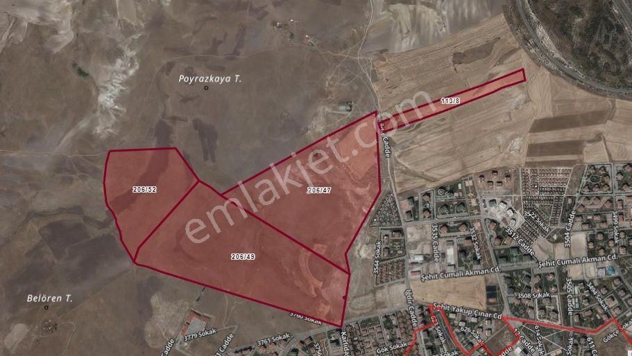 Ankara Yenimahalle Susuz Ata Mah. Belören Projesinde Hisse