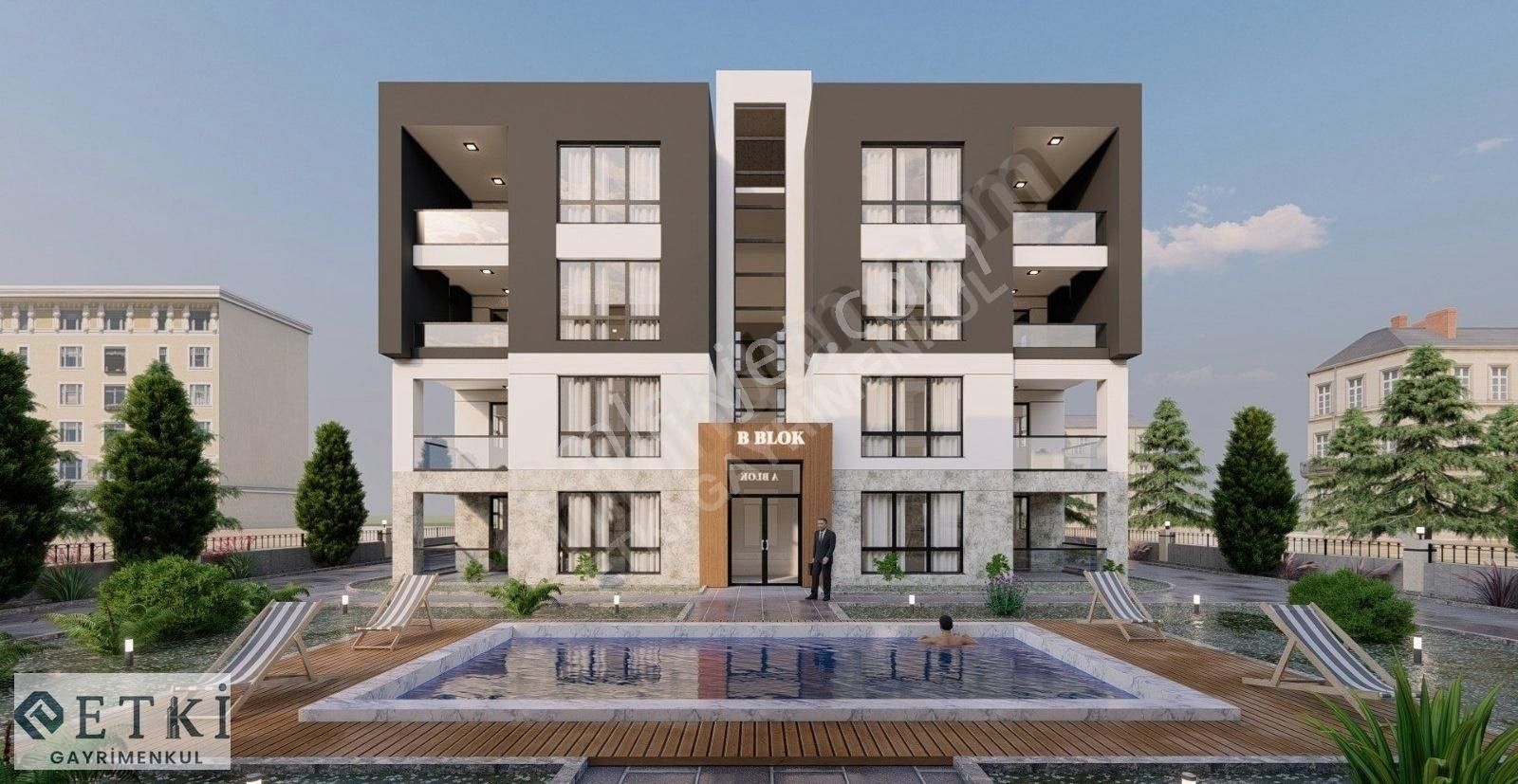 Etki'den Kayapa Da Havuzlu Site İçerisinde 2+1