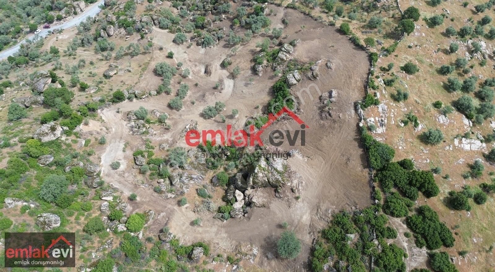 Emlak Evi'nden Eşsiz Doğa Manzarası Yaylada 15.000 M² Zeytinlik