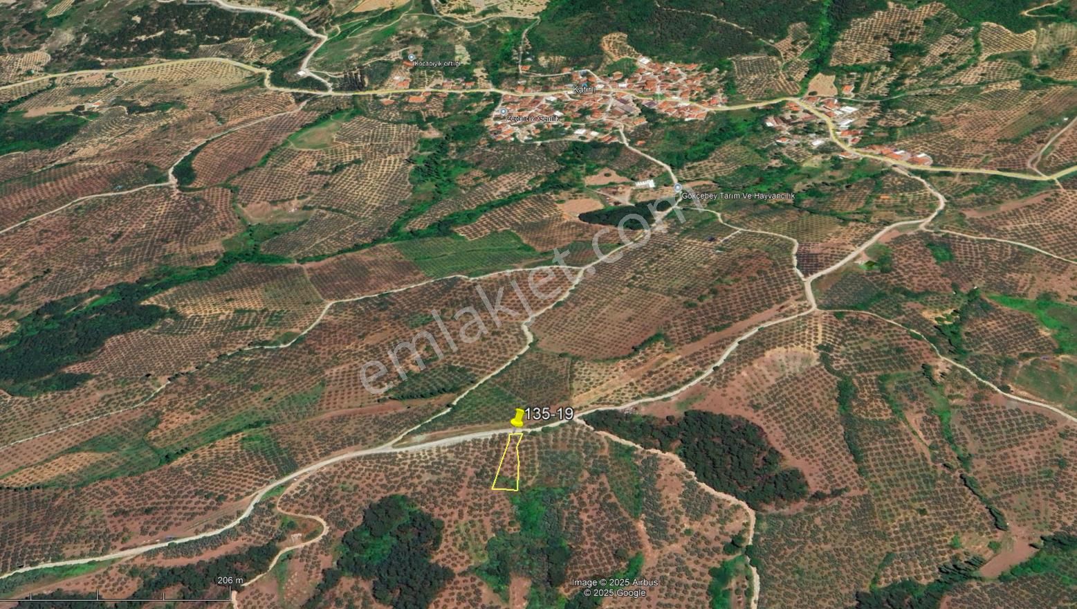 C21 Cius; Katırlı 999 M² Yola Cephe Satılık Zeytinlik - Görsel 6