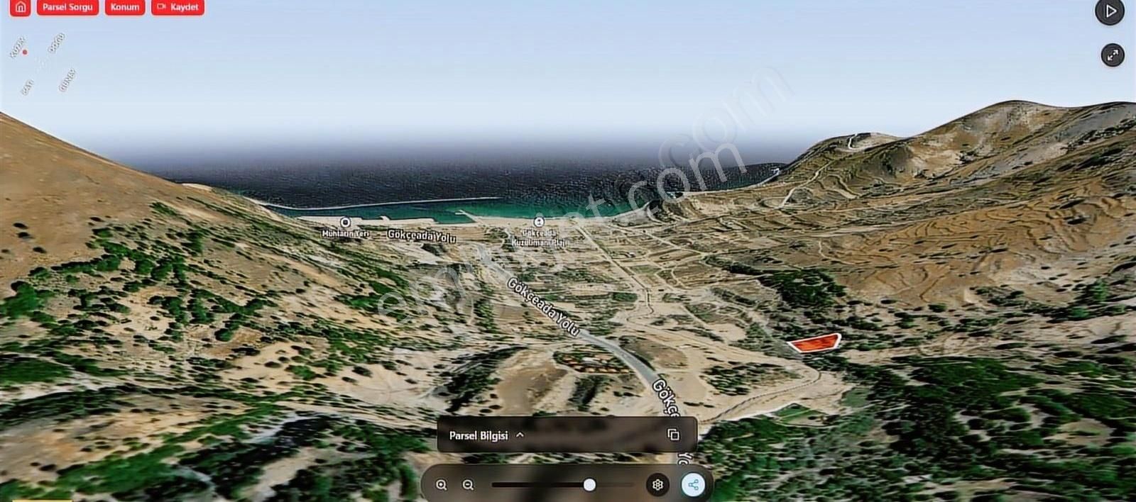 Gökçeada'da Turizm+konut İmarlı 2323 M2 Kdv Avantajlı Fısat Arsa