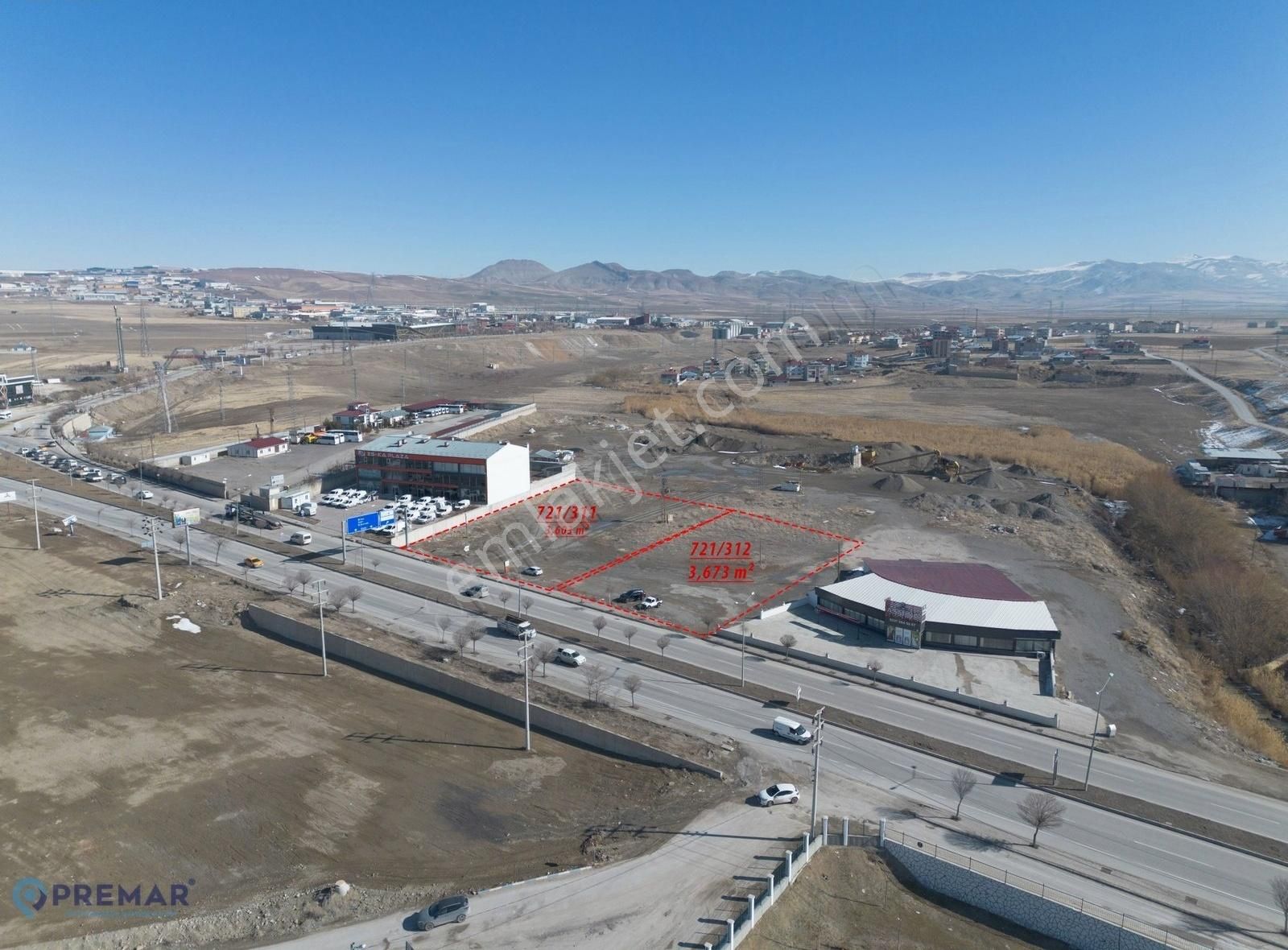 Premar /// Van Tuşba Şemsibeyde Satılık Ticari Arsalar
