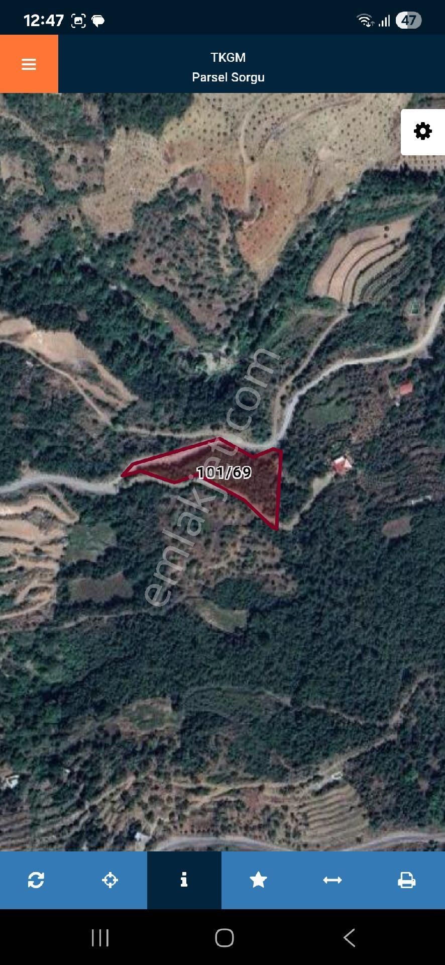 Antalya Gazipaşa Doğanca Köyü 2 Cephesi Yol Tarla